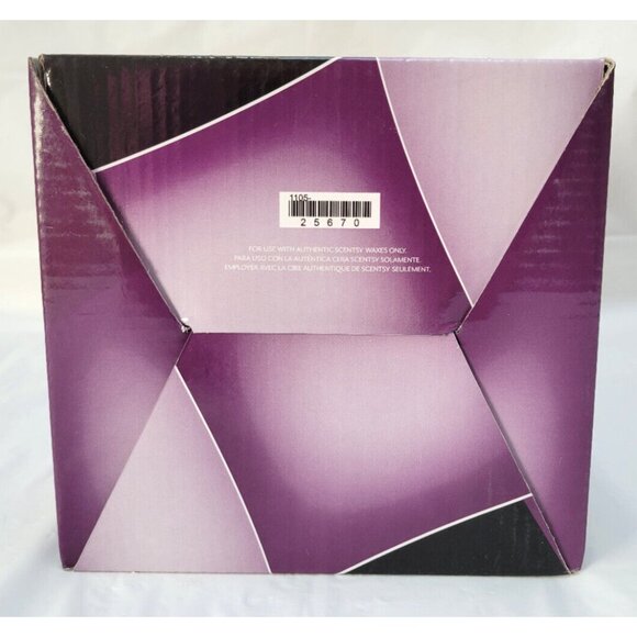 Scentsy Lampshade Collection SILVER FROST SHADE #25670 Retired - No Base - Picture 15 of 15